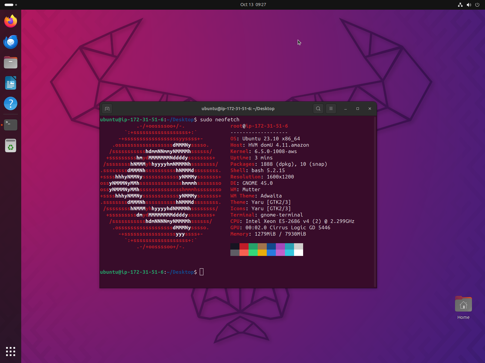 successfully Upgraded to Ubuntu 23.10