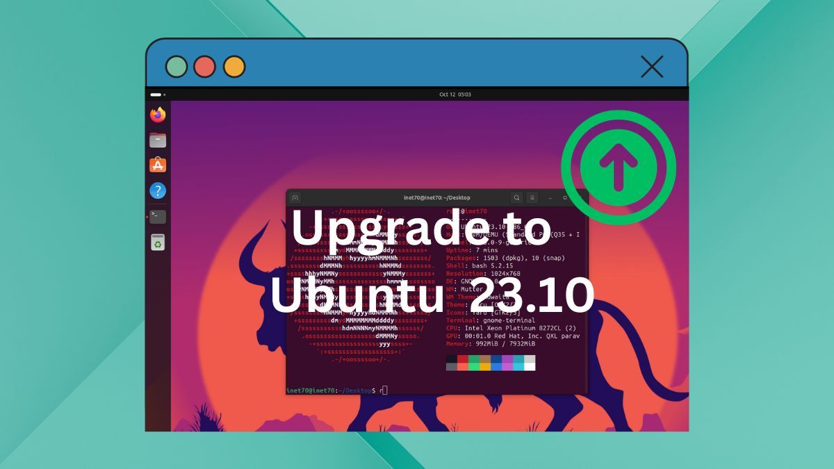 How to Upgrade Ubuntu 23.10 (Mantic Minotaur) from Previous Ubuntu