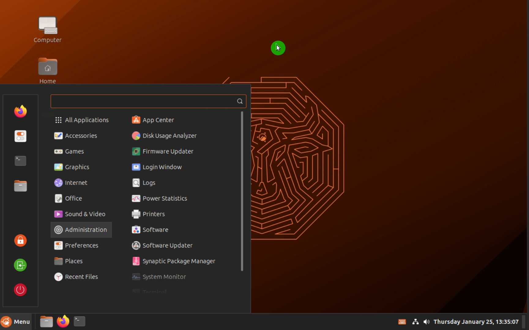 successfully switched to cinnamon desktop
