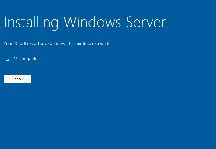 Installation of Windows Server 2025 with no Need TPM