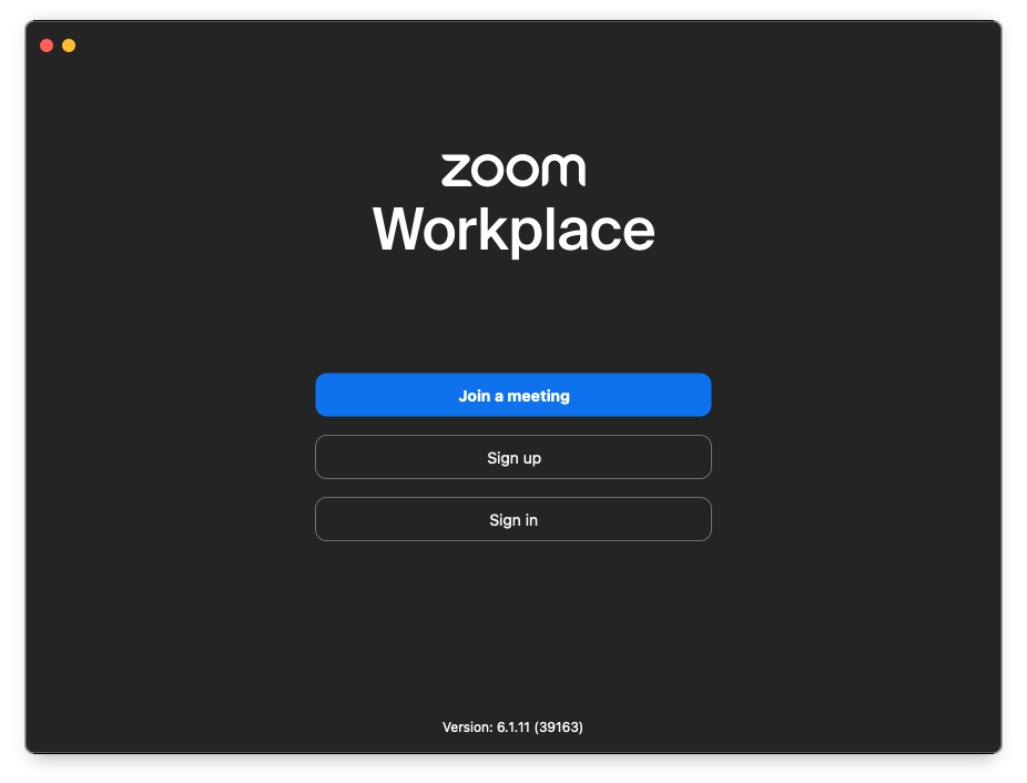 zoom is successfully installed