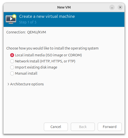 Create VM with Disk Image File