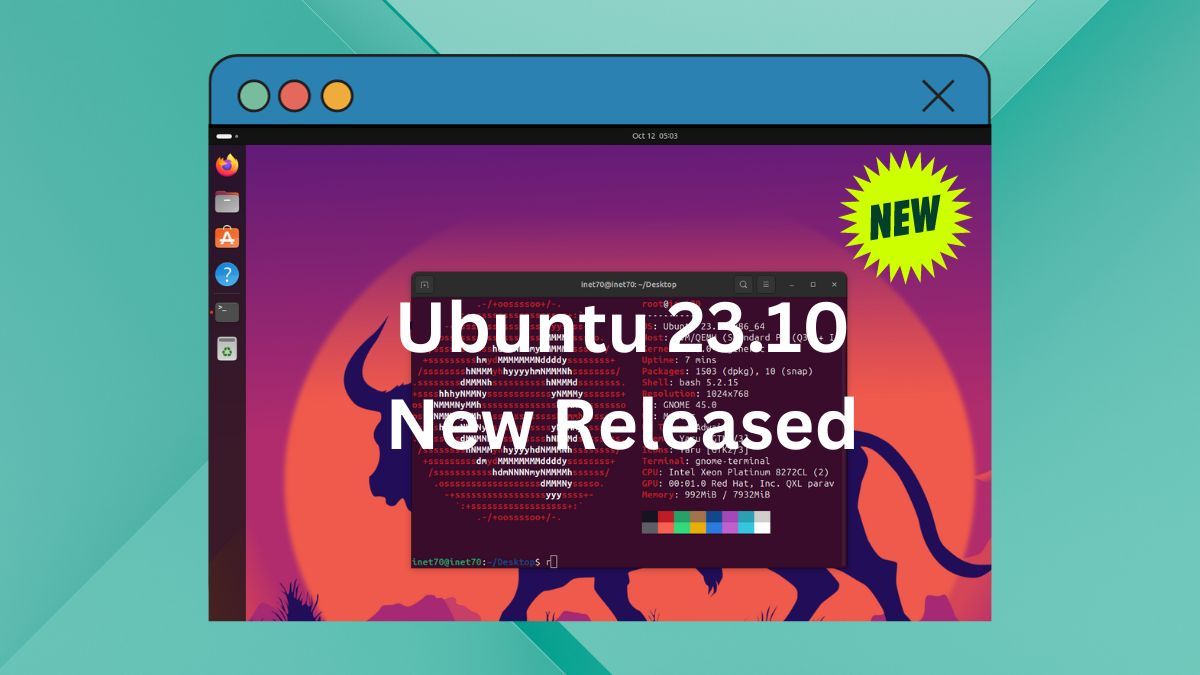 Ubuntu 23.10 (Mantic Minotaur) : Officially Available for Download