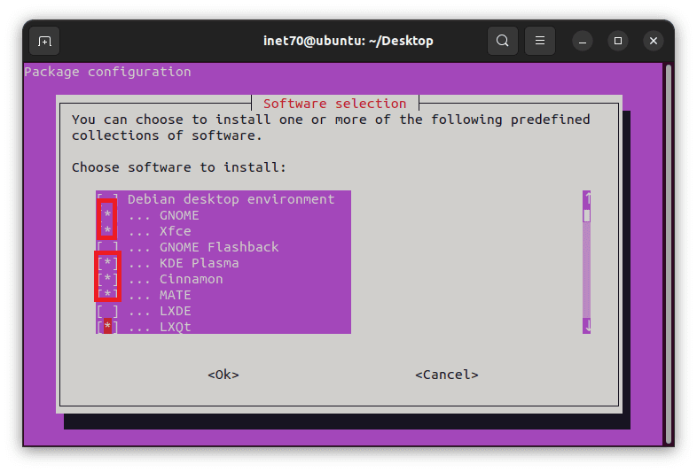 Ubuntu flavours in Ubuntu 22.04.2