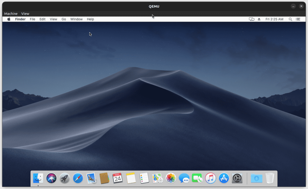 mac virtual machine desktop